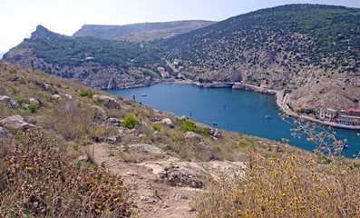 Sunny Balaclava in summer.Crimea