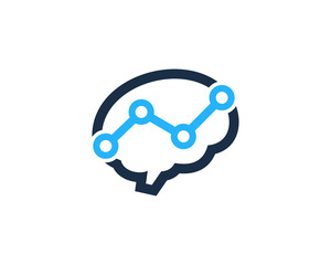Brain Stats Logo Design Template