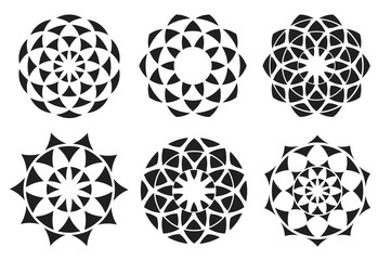 floral ornamental design pattern vector