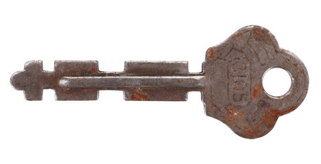 Old rusty key