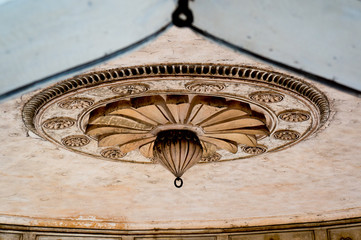 Mughal architecture details, ceiling decoration
