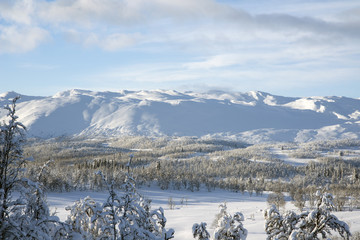 Mountains at winter