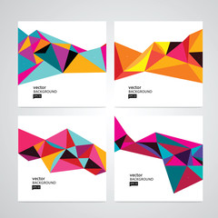 abstract geometric banner polygonal background
vector 10 EPS