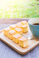 Relax with coffee and cake