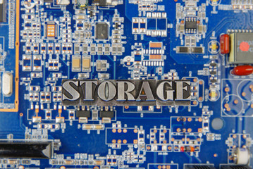 storage / caracteres d'imprimerie en plomb 