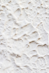 Texture of white cement wall.