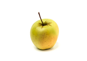 Fresh apple isolated on white 