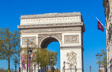 Fototapeta na wymiar Arc de Triomphe (1808), Paris