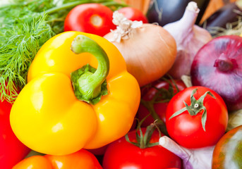 Fresh vegetable, close up