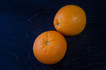 Two oranges