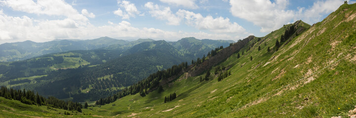 Fototapeta premium Aussicht vom Stuiben