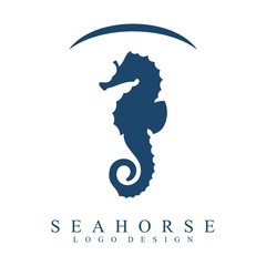 Sea Horses are Protected Logo Vector © adynue