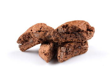 Cantucci with chocolate pieces