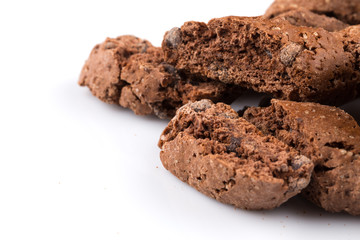 Cantucci with chocolate pieces