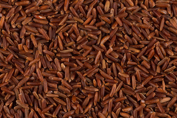 Raw red rice