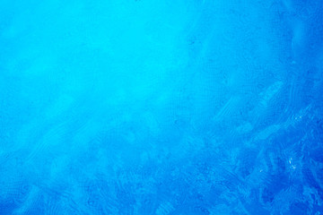 Blue ripped water in swimming pool