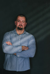 Fototapeta premium Funky bearded man