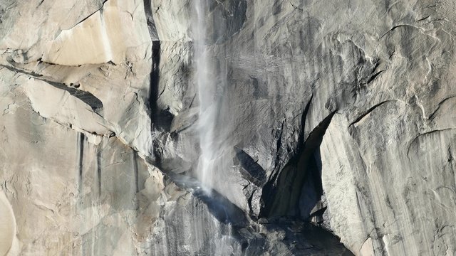 The Famous Horsetail Fall, Yosemite National Park around February