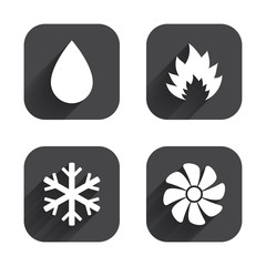 HVAC. Heating, ventilating and air conditioning.