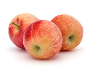 Fototapeta na wymiar Red apple isolated on white background cutout