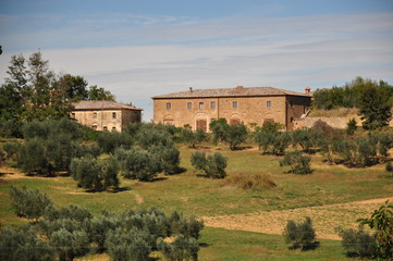 Fototapeta na wymiar Toscania