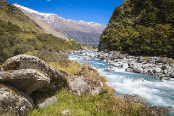 Flusslandschaft auf der Südinsel
