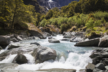 Flusslandschaft auf der Südinsel
