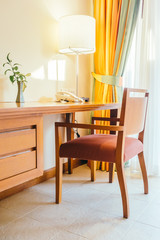 Working table and chair