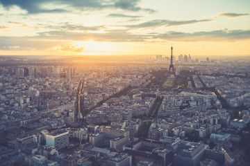 Paris cityscape