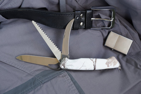 Folding multipurpose knife