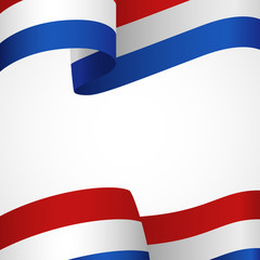 Decoration of Netherlands insignia on white