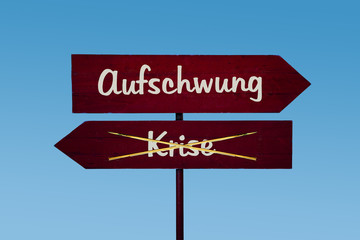 Schild 48 - Aufschwung
