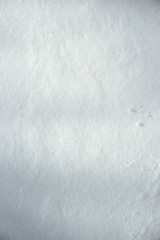 Textured fresh snow background