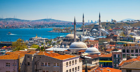 Istanbul the capital of Turkey, eastern tourist city.