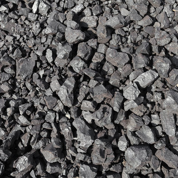 Coal in coalmine