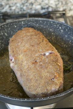 Whole Meatloaf In Pan