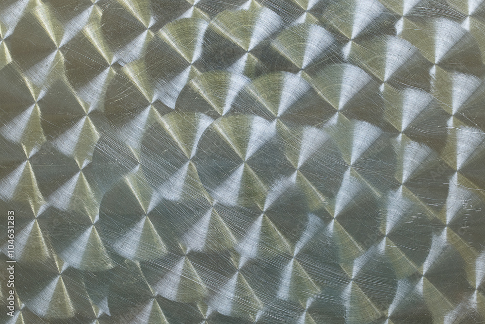 Poster design on steel for pattern