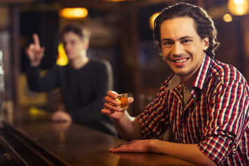 Man in pub