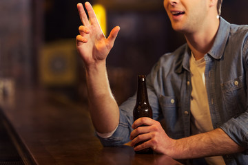 Man in pub