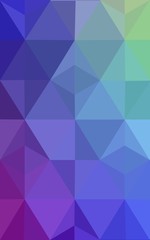 Obraz premium Multicolor polygonal design pattern, which consist of triangles and gradient in origami style.