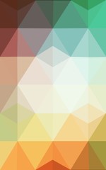 Obraz premium Multicolor polygonal design pattern, which consist of triangles and gradient in origami style.
