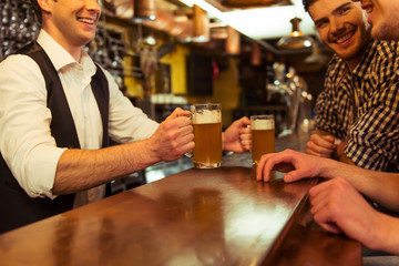Men in pub