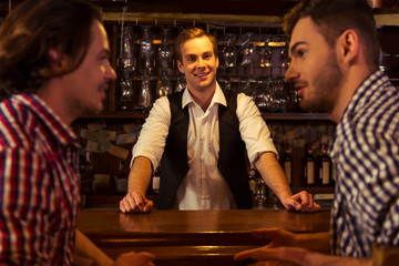 Men in pub