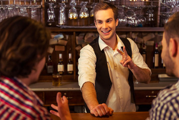 Men in pub