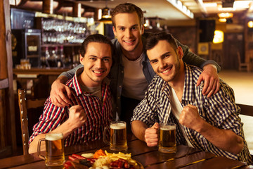 Men in pub
