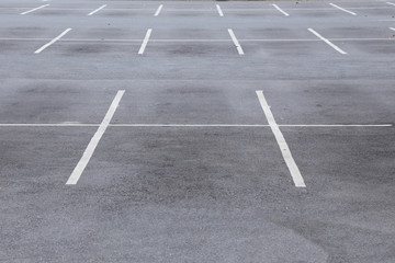 empty parking lot