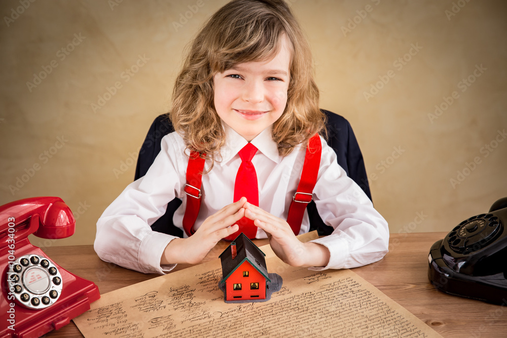 Sticker young businessman