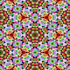 Fototapeta na wymiar colored glass mosaic, seamless background
