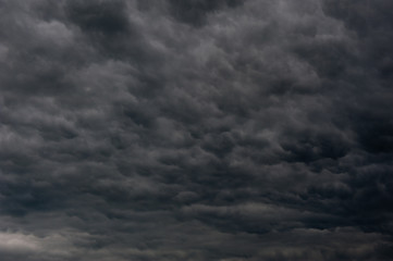 Obraz premium black clouds in the sky (background)