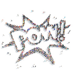 people pow pop art retro cartoon